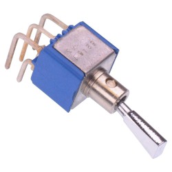 5246WA9 On-On Miniature PCB Toggle Switch DPDT 4A 30VDC 5246WA9 On-On Miniature PCB Toggle Switch DPDT 4A 30VDC