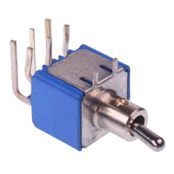 5246WAB16X404 On-On Miniature PCB Toggle Switch DPDT 4A 30VDC 5246WAB16X404 On-On Miniature PCB Toggle Switch DPDT 4A 30VDC