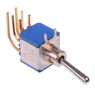 On-Off-On Miniature PCB Toggle Switch DPDT 5249WWCDB13  On-Off-On Miniature PCB Toggle Switch DPDT 5249WWCDB13