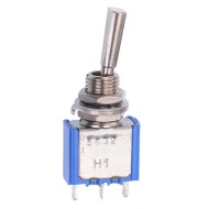 On-(On) Momentary 6.35mm Miniature Toggle Switch SPDT 4A 30VDC 5632A9  On-(On) Momentary 6.35mm Miniature Toggle Switch SPDT 4A 30VDC 5632A9