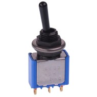 Black On-(On) Momentary 6.35mm Miniature Toggle Switch SPDT 4A 30VDC 5632ADGKB  Black On-(On) Momentary 6.35mm Miniature Toggle Switch SPDT 4A 30VDC 5632ADGKB