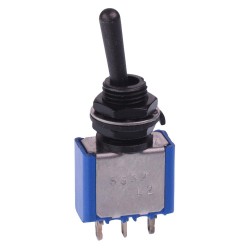 Black On-(On) Momentary 6.35mm Miniature Toggle Switch SPDT 4A 30VDC 5632AG  Black On-(On) Momentary 6.35mm Miniature Toggle Switch SPDT 4A 30VDC 5632AG