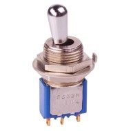 On-(On) Momentary 11.9mm Miniature Toggle Switch SPDT  5632MCDB27 