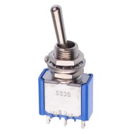 On-On 6.35mm Miniature Toggle Switch SPDT 4A 30VDC 5636A  On-On 6.35mm Miniature Toggle Switch SPDT 4A 30VDC 5636A