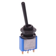 Black On-On 8mm Miniature Toggle Switch SPDT 4A 30VDC 5636AD2G3X443  Black On-On 8mm Miniature Toggle Switch SPDT 4A 30VDC 5636AD2G3X443