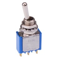 On-On 6.35mm Miniature Toggle Switch SPDT 5636CD 