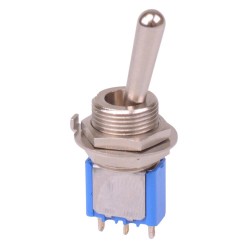 On-On Miniature Toggle Switch 11.9mm Bushing SPDT 5636MA  On-On Miniature Toggle Switch 11.9mm Bushing SPDT 5636MA