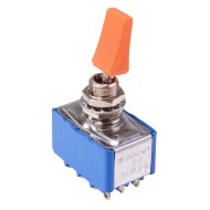 On-On-On 6.35mm Miniature Toggle Switch 4PDT 4A 30VDC 5664THA4N+U249N  On-On-On 6.35mm Miniature Toggle Switch 4PDT 4A 30VDC 5664THA4N+U249N