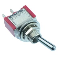 On-Off Miniature Toggle Switch 5A SPST