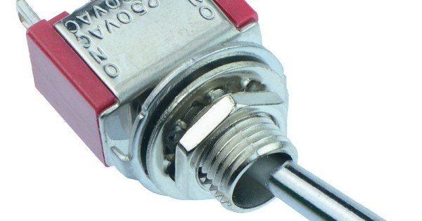On-Off Miniature Toggle Switch 5A SPST