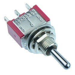 On-Off-On Miniature Toggle Switch 5A SPDT On-Off-On Miniature Toggle Switch 5A SPDT
