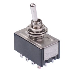 On-On 4PDT Miniature Toggle Switch 6mm