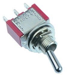 On-On Miniature Toggle Switch 5A SPDT On-On Miniature Toggle Switch 5A SPDT