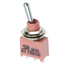 On-On Sealed IP67 Miniature Toggle Switch 6A SPDT On-On Sealed IP67 Miniature Toggle Switch 6A SPDT