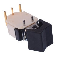 Black On-On Momentary Washable PCB Miniature Toggle Switch SPDT 0.4A 20V SW236CD-6  Black On-On Momentary Washable PCB Miniature Toggle Switch SPDT 0.4A 20V SW236CD-6