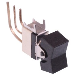 Black On-Off-On Washable PCB Miniature Toggle Switch SPDT 4A 30VDC - SWW239A6X658  Black On-Off-On Washable PCB Miniature Toggle Switch SPDT 4A 30VDC - SWW239A6X658