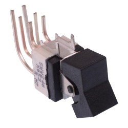 Black On-On Washable PCB Miniature Toggle Switch DPDT 4A 30VDC SWW246A6X653  Black On-On Washable PCB Miniature Toggle Switch DPDT 4A 30VDC SWW246A6X653
