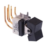 Black On-Off-On Washable PCB Miniature Toggle Switch DPDT 0.4A 20V SWW249CD6X653  Black On-Off-On Washable PCB Miniature Toggle Switch DPDT 0.4A 20V SWW249CD6X653