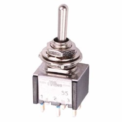 On-Off-On Miniature Toggle Switch DPDT 3A TA203A1  On-Off-On Miniature Toggle Switch DPDT 3A TA203A1