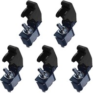 12V 20A Black Cover Rocker Standard Toggle Switches SPST ON/Off Car Truck Boat 2Pin Pack of 5 12V 20A Black Cover Rocker Standard Toggle Switches SPST ON/Off Car Truck Boat 2Pin Pack of 5