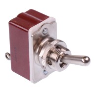 On-Off 12mm Toggle Switch SPST 6A 511X1080  On-Off 12mm Toggle Switch SPST 6A 511X1080