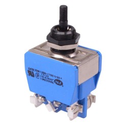 On-Off-On 12mm Toggle Switch DPDT 15A 250VAC 649HGX2330 On-Off-On 12mm Toggle Switch DPDT 15A 250VAC 649HGX2330