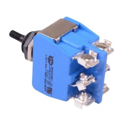 On-Off-On 12mm Toggle Switch DPDT 15A 250VAC 649HGX2330 On-Off-On 12mm Toggle Switch DPDT 15A 250VAC 649HGX2330