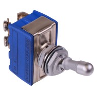 On-Off Locking 12mm Toggle Switch DPST 6.5A 6641-03KB2V  On-Off Locking 12mm Toggle Switch DPST 6.5A 6641-03KB2V