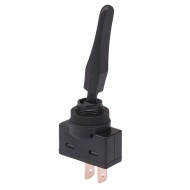 Long Paddle Momentary Off-(On) Black Toggle Switch SPST 20A Long Paddle Momentary Off-(On) Black Toggle Switch SPST 20A