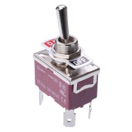 Off-(On) DPST Toggle Switch 250V AC 15A 12mm Off-(On) DPST Toggle Switch 250V AC 15A 12mm