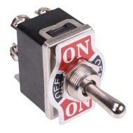 On-Off-On Toggle Switch Screw Terminals 10A 250VAC DPDT On-Off-On Toggle Switch Screw Terminals 10A 250VAC DPDT