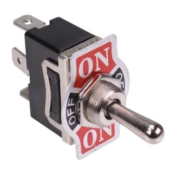 On-Off-On Toggle Switch SPDT 15A 250VAC On-Off-On Toggle Switch SPDT 15A 250VAC