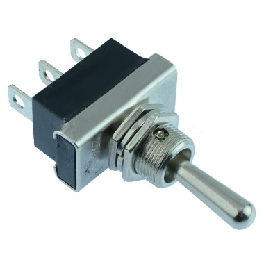 On-Off DPST Toggle Switch 250V AC 15A