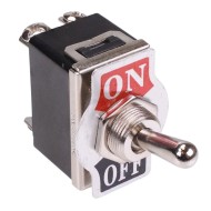 On-Off Toggle Switch Screw Terminals 10A 250VAC DPST On-Off Toggle Switch Screw Terminals 10A 250VAC DPST