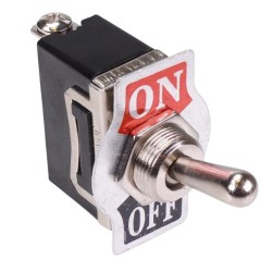 On-Off Toggle Switch Screw Terminals 10A 250VAC SPST On-Off Toggle Switch Screw Terminals 10A 250VAC SPST