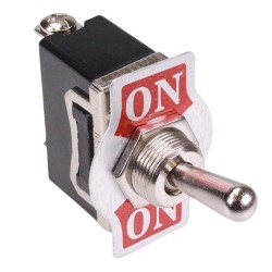On-On Toggle Switch Screw Terminals 10A 250VAC SPDT On-On Toggle Switch Screw Terminals 10A 250VAC SPDT
