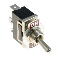 On-On Toggle Switch SPDT 15A 250VAC 12mm On-On Toggle Switch SPDT 15A 250VAC 12mm