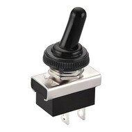 Standard Toggle Switches SPST ON-Off Type 2 Pin 12V/10A with Waterproof Cover for Auto Car (1PCS) Standard Toggle Switches SPST ON-Off Type 2 Pin 12V/10A with Waterproof Cover for Auto Car (1PCS)