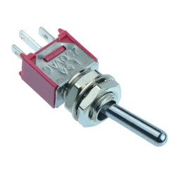 On-On Sub-Miniature Toggle Switch 3A SPDT On-On Sub-Miniature Toggle Switch 3A SPDT