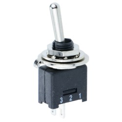 Sub Miniature On-Off Toggle Switch SPST MTE101A1 Sub Miniature On-Off Toggle Switch SPST MTE101A1