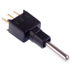 On-Off-(On) Momentary Subminiature Washable PCB Toggle Switch SPDT TL38P005200  On-Off-(On) Momentary Subminiature Washable PCB Toggle Switch SPDT TL38P005200