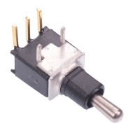 On-Off-On Sub-Miniature Right Angle Horizontal PCB Toggle Switch SPDT TL39W005000  On-Off-On Sub-Miniature Right Angle Horizontal PCB Toggle Switch SPDT TL39W005000