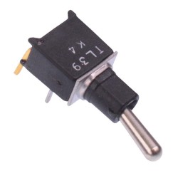 On-Off-On Subminiature Washable PCB Toggle Switch SPDT TL39W005400 