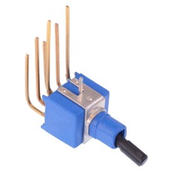 On-On Subminiature Washable PCB Toggle Switch DPDT TL46WW04000 