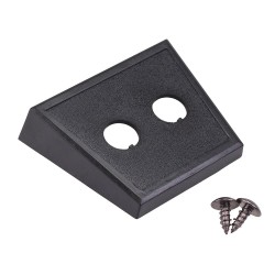 ABS Switch Panel - 2 Way 12mm Hole PR18-A2