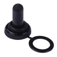 Black M12 Toggle Switch Cover - W-70B - Rubber Boot Cover Black M12 Toggle Switch Cover - W-70B - Rubber Boot Cover