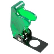 Toggle Cover- Green Transparent Missile Style Toggle Cover- Green Transparent Missile Style