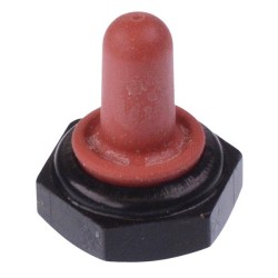 Red Sealing Boot - U1231-6 - For 6.35mm 5000 Series Toggle Switches