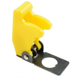 Toggle Switch Cover - Yellow Missile Style Toggle Switch Cover - Yellow Missile Style