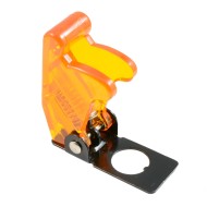 Toggle Cover - Yellow Transparent Missile Style Toggle Cover - Yellow Transparent Missile Style